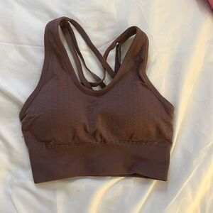 Purple/Plum Colored Sports Bra!